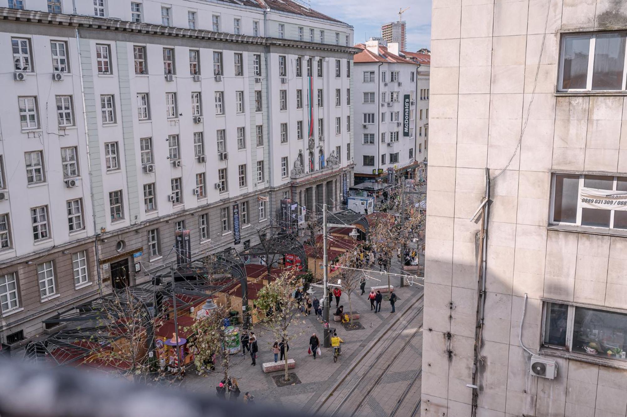 Slaveykov Sqr Urbanlux Topcentre 2Bdr Free Parking 索菲亞 外观 照片